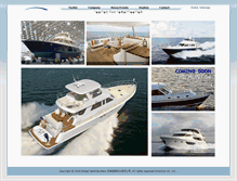 Tablet Screenshot of globalyachtbuilders.com